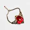 Bracelet fleur de nacre Soliane rouge