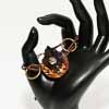 Bracelet cuir et bois tendance ethnique